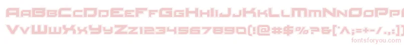 Redrocketacad Font – Pink Fonts on White Background