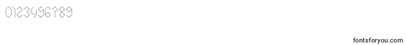 INSIDE THE BOX-Schriftart – Schriften für Zahlen und Nummern