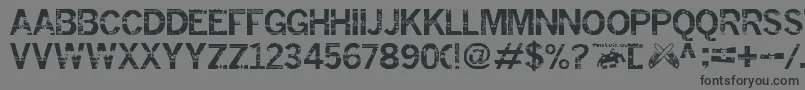 insomnesia fontvir us Font – Black Fonts on Gray Background