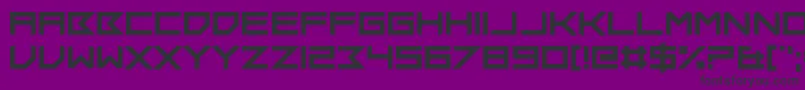 Insomniax Font – Black Fonts on Purple Background