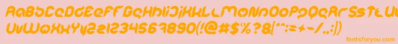 More about Intan Putri Pratiwi Bold Italic Font Intan Putri Pratiwi Bold Italic Font – Orange Fonts on Pink Background