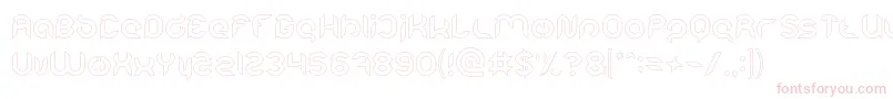 Intan Putri Pratiwi Hollow Font – Pink Fonts