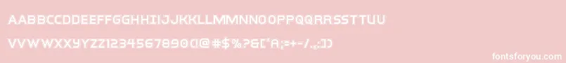 More about interbureauacad Font interbureauacad Font – White Fonts on Pink Background