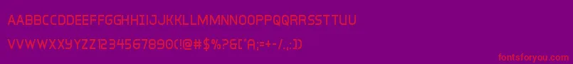 fuente interbureaucond – Fuentes Rojas Sobre Fondo Morado