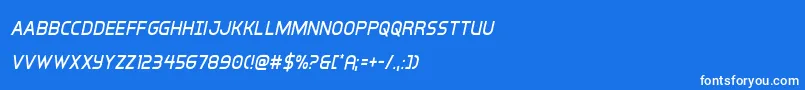 fuente interbureaucondital – Fuentes Blancas Sobre Fondo Azul