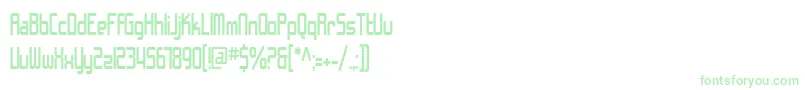 SfChromeFendersCondensed Font – Green Fonts