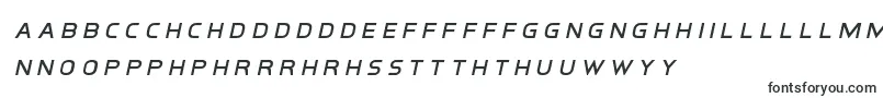 Шрифт interbureautitleital – валлийские шрифты