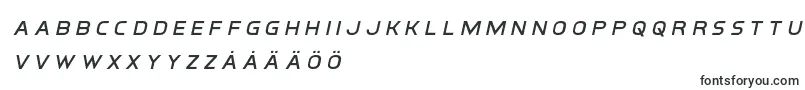 Шрифт interbureautitleital – шведские шрифты