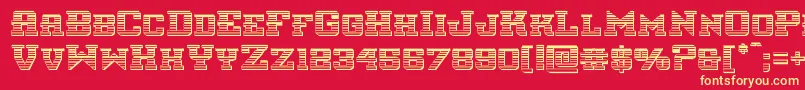 fuente interceptorchrome – Fuentes Amarillas Sobre Fondo Rojo