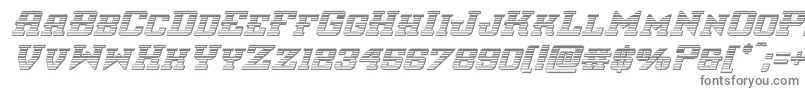 fuente interceptorchromeital – Fuentes Grises Sobre Fondo Blanco