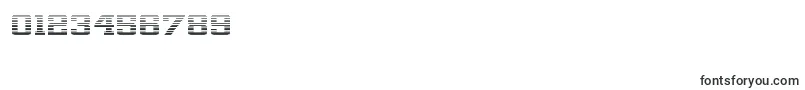 interceptorgrad-Schriftart – Schriften für Zahlen und Nummern