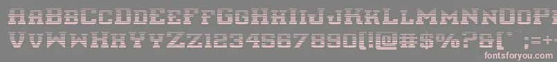 interceptorgrad Font – Pink Fonts on Gray Background