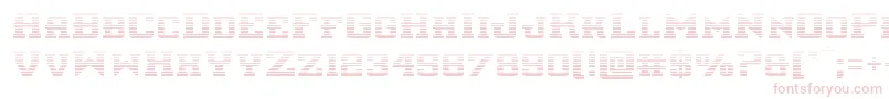interceptorgrad Font – Pink Fonts on White Background