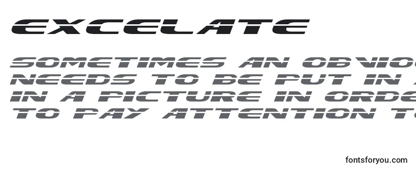 Excelate Font