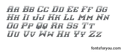 Interceptorhalfital Font