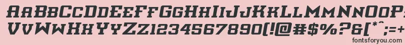 More about interceptorsemital Font interceptorsemital Font – Black Fonts on Pink Background