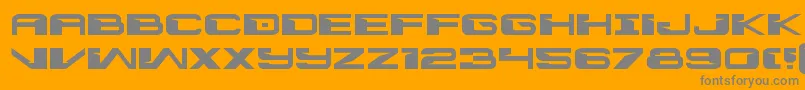 Police interdictionexpand1 1 – polices grises sur fond orange