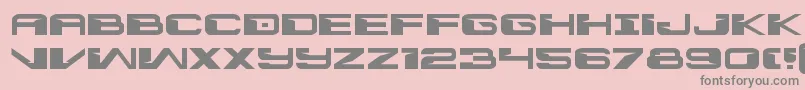interdictionexpand1 1 Font – Gray Fonts on Pink Background