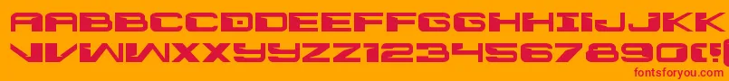 フォントinterdictionexpand1 1 – オレンジの背景に赤い文字