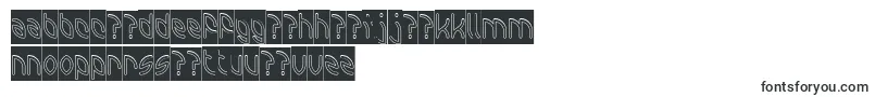 INTERPLANETARY Hollow Inverse Font – Esperanto Fonts