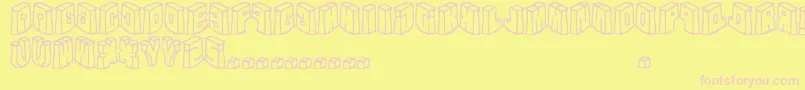 intheflesh     Font – Pink Fonts on Yellow Background