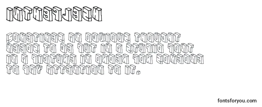 Schriftart Intheflesh     (130480)