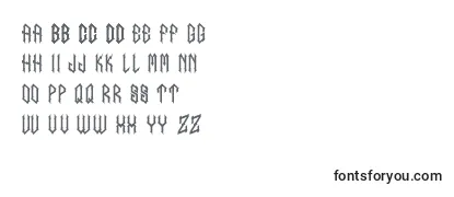 Шрифт Inumocca belut Listrik full version