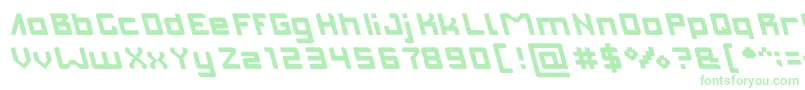 INVASION light Font – Green Fonts
