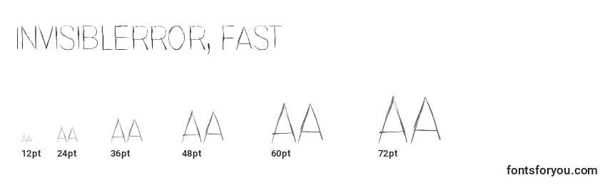 Invisiblerror, Fast Font Sizes