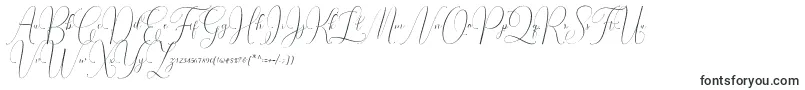 Шрифт Irlandia Script – каллиграфические шрифты