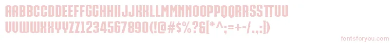 IRON MAN OF WAR 002 NCV Font – Pink Fonts