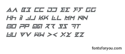 Review of the Ironcobrabi Font