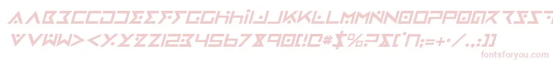 ironcobrai-Schriftart – Rosa Schriften