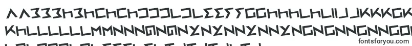 Шрифт ironcobrar – сесото шрифты