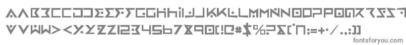 Шрифт ironcobrarh – серые шрифты на белом фоне