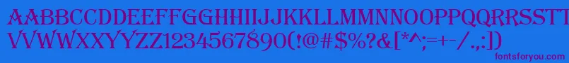 More about Algerianbasd Font Algerianbasd Font – Purple Fonts on Blue Background