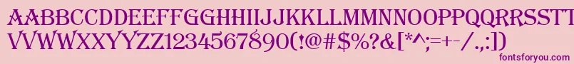 More about Algerianbasd Font Algerianbasd Font – Purple Fonts on Pink Background