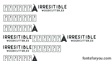 Irresistible font – sinhalese Fonts