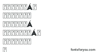 Irresistible font – burmese Fonts