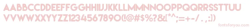 Irresistible Font – Pink Fonts on White Background
