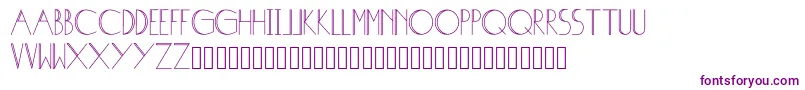 Isabel-fontti – violetit fontit
