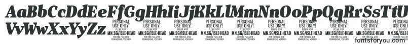 IsleHeadBl i PERSONAL Font – Fonts Starting with I