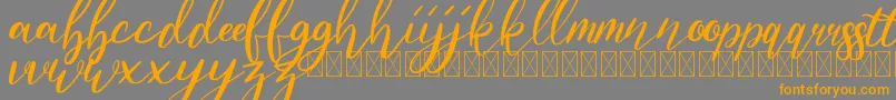 Lisätietoja Jabetta-fontista Jabetta-fontti – oranssit fontit harmaalla taustalla