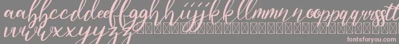 fuente Jabetta – Fuentes Rosadas Sobre Fondo Gris