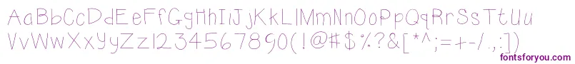 Kbsunshine Font – Purple Fonts