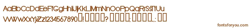 Oldrb Font – Brown Fonts on White Background