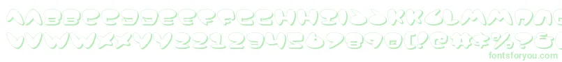 フォントJackv2s – 緑のフォント