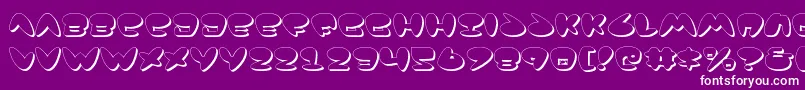 Jackv2s Font – White Fonts on Purple Background