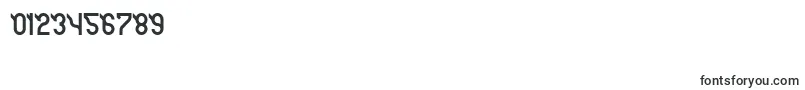 JAGUAR Font – Fonts for Numbers and Digits