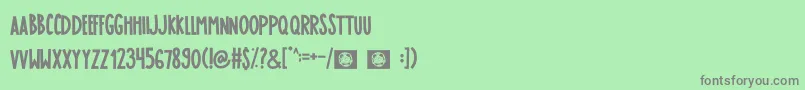 JAKARTA LEGAL AID INSTITUTE Font – Gray Fonts on Green Background